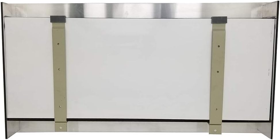 Aussie Aquariums AA-Skyline-MWHITE 2.0 Wall Mounted Aquarium, Matte White