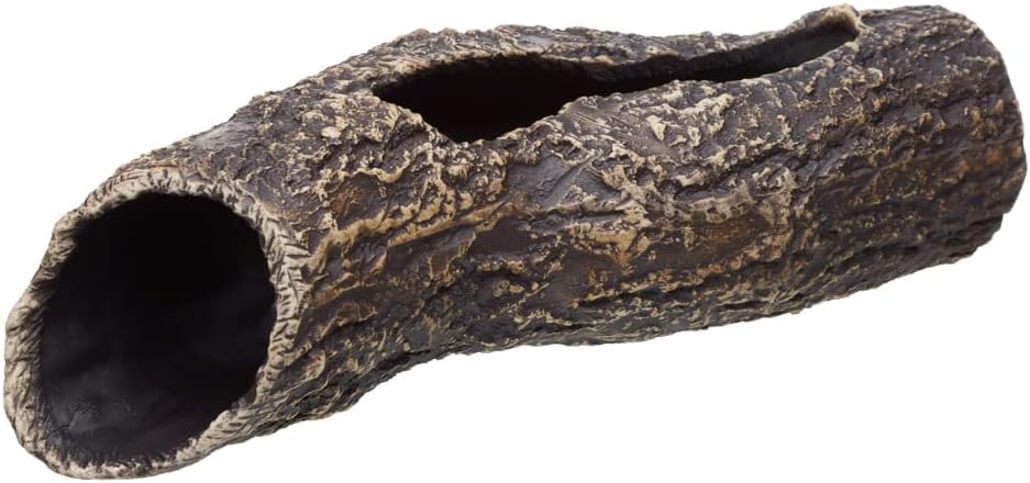 Plecoceramics Large Pleco Cave Breeding Ceramic Decorations Fish Tank Aquarium (1 pcs Scape Log)