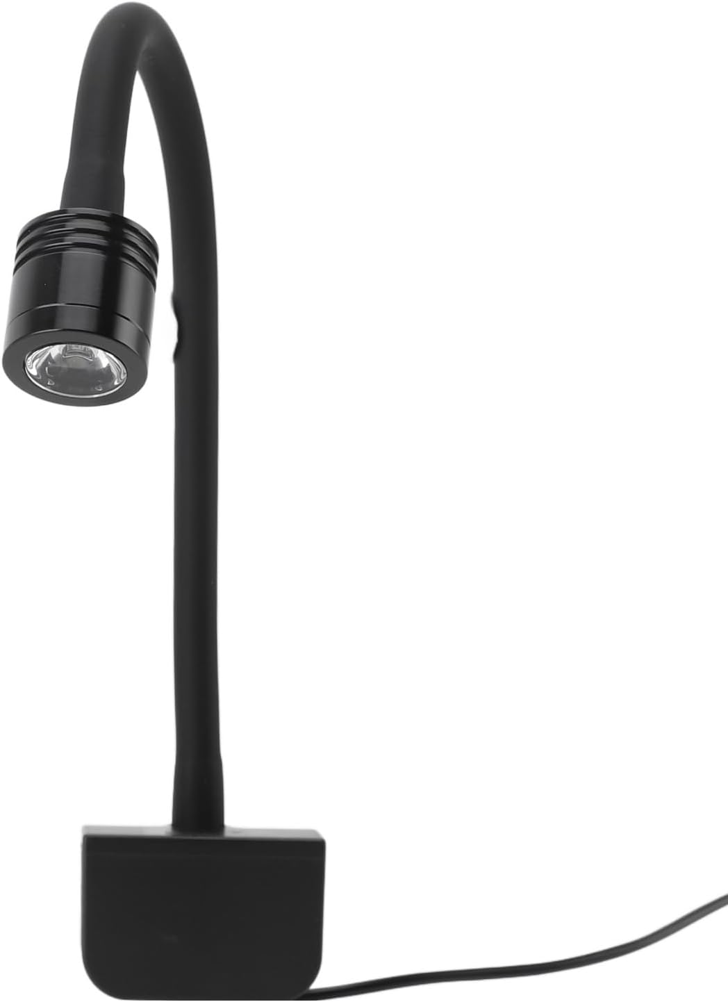 SUNGOOYUE Fish Tank Light with ClampHolder, Space Saving LED Clamp, Aquarium Light for Small Tanks, USB Power Supply for Optimal Lighting (Neutral Light)