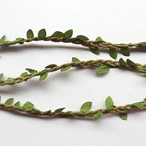 Chenkou Craft 10M Artificial Vine Fake Foliage Leaf Plant Garland Rustic Wedding Home Decor