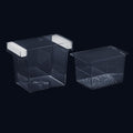 WEAVERBIRD Aquarium Fish Breeder Box, Acrylic Fish Isolation Breeding Box, Square Hatchery Box Hatching Incubator Box for Baby Fish Shrimp Clownfish Guppy