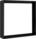 Floating Frame for 48x48 Canvas Painting, DIY Metal Canvas Frame with 1.5 Inch Deep for Oil Paintings Art Prints Artwork Landscape Portrait Living Room Wall Decor (Black)