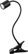 Clip-on Aquarium Light, 4W Full Spectrum LED Fish Lamp with 3-Color Button Control, for Fish Tanks, Plants, Terrariums, Coral