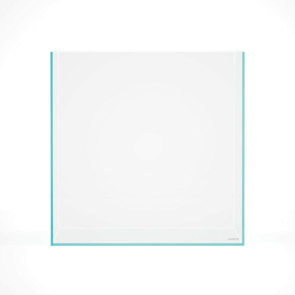 LANDEN 31 Gallon Cube Rimless Low Iron Aquarium Fish Tank,19.7" L × 19.7" W × 19.7" H (50cm x 50cm x50cm) 6mm Thickness with Nano Foam Leveling Mat Included