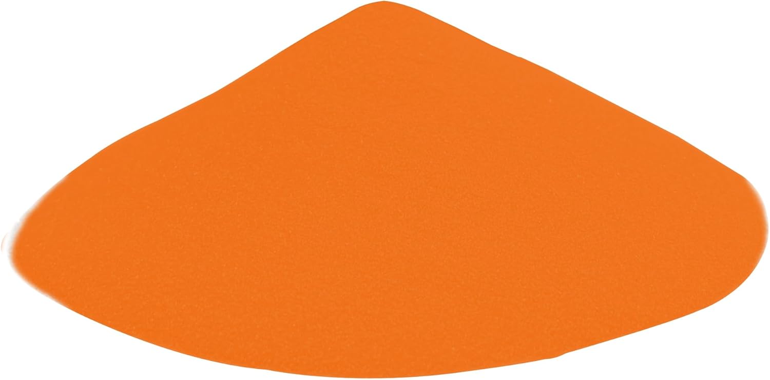 Orange Unity Sand - 0.85LB / 13.6oz, Orange Art Sand Colored Sand for Wedding, Vase Filler, Home Decor, Craft Sand, DIY Drawing, Aquarium Sand