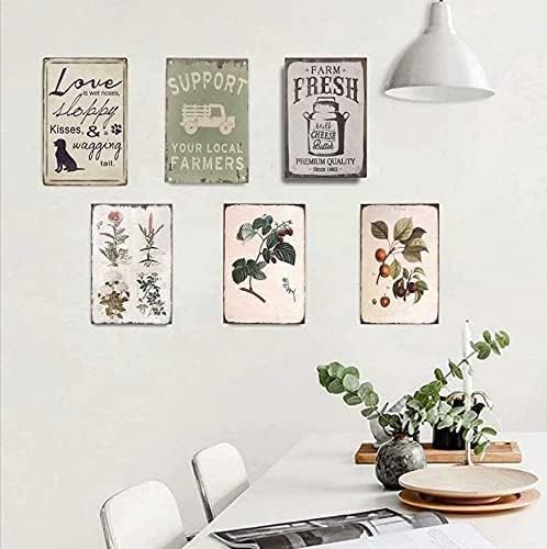 Breeds of Chickens Poster Wall Art Home Decor Vintage Iron Painting Metal Tin Signs Retro Novelty Coffee Shop Plate Warn Funny Humorous Bar Pub Restaurant Kitchen 8x12 Inch