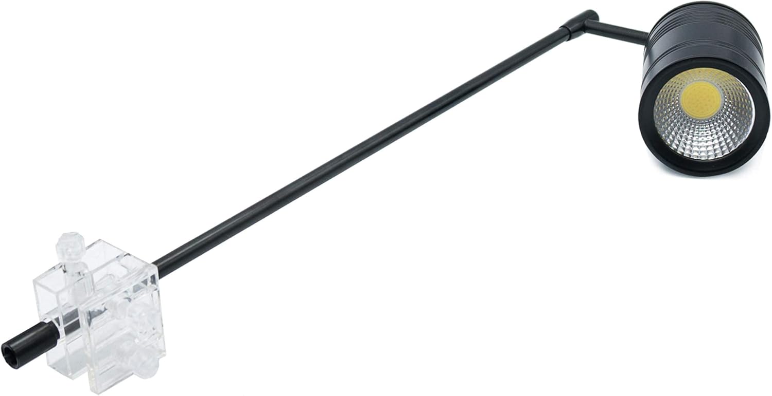 LED Aquarium Light, Full Spectrum COB LED Spotlight for Planted Aquariums, Small/Nano Tanks, Wabikusa, Terrarium, Paludarium