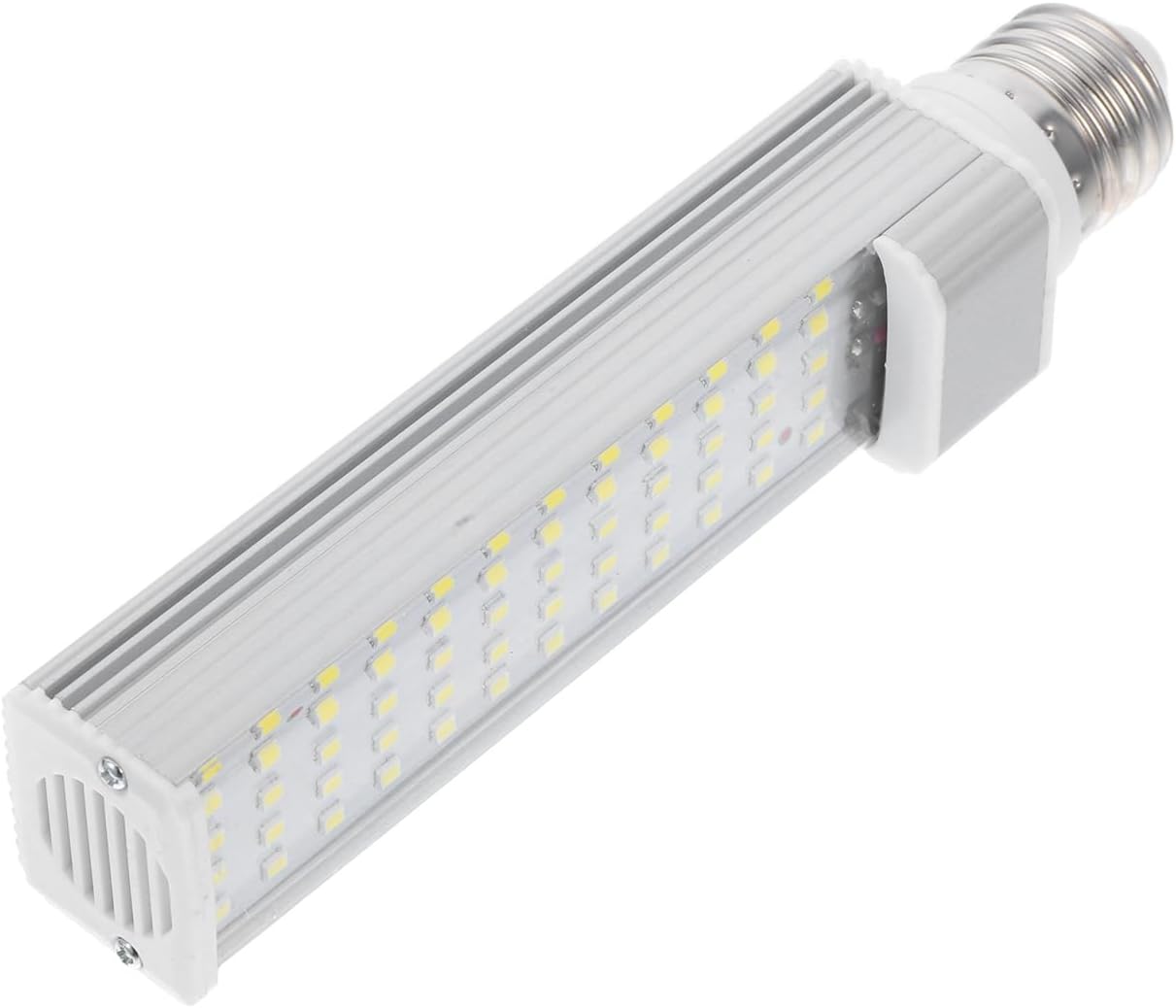 UEETEK E27 Aquarium Light Bulb : 11W White 6500K LED Corn Bulb Fish Tank Light for Coral and Plant Growth, 6.68X1.49X1.38in