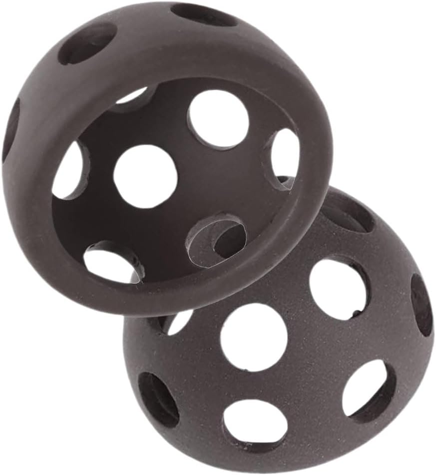 Norgail 2Pcs Aquarium Ceramic Small Fish Shrimp Crayfish Breeding Rock Cave Shelter Hiding Spots Fish Tank Decor Ornament