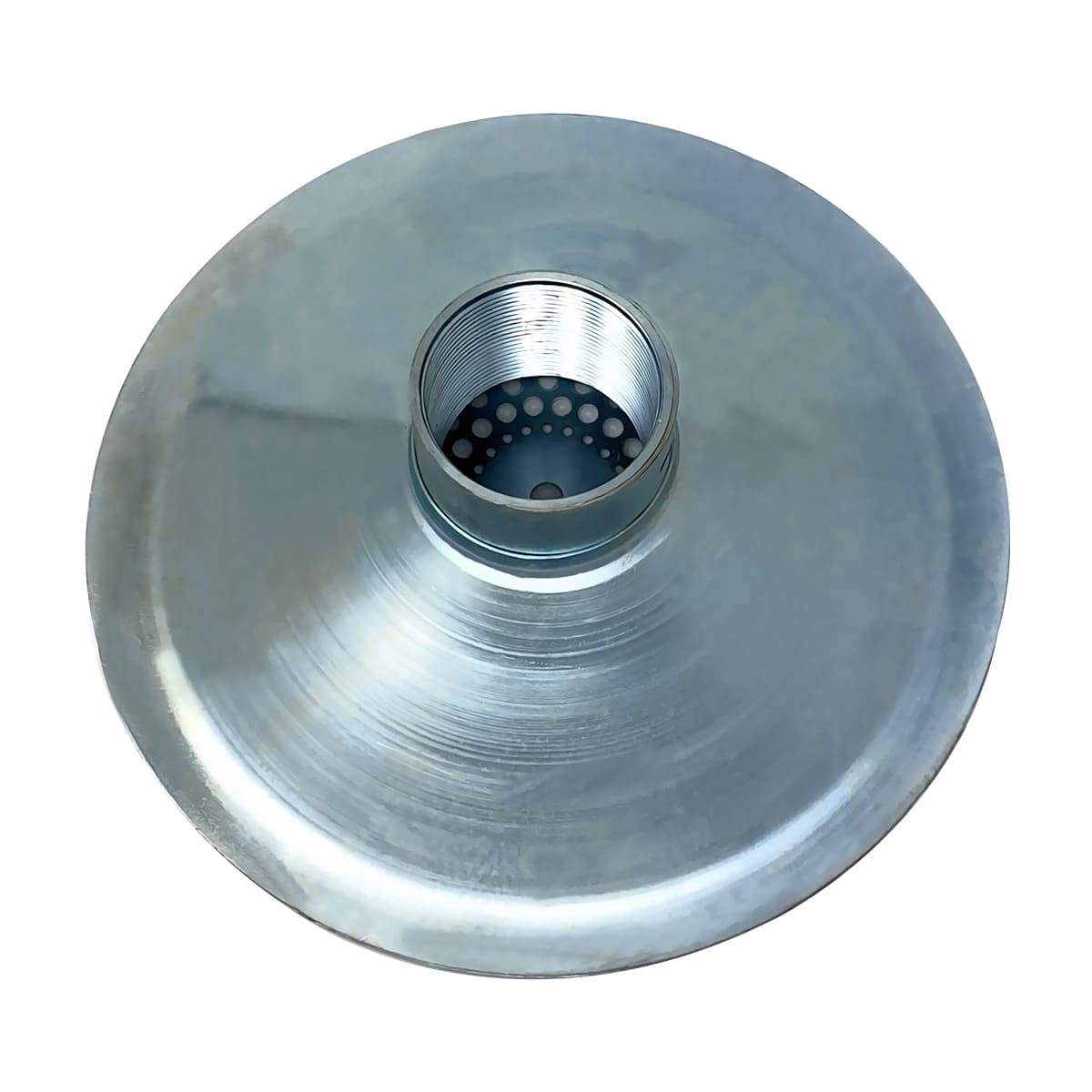 Gloxco 2" Skimmer Suction Strainer, Bottom Hole, Zinc Plated Steel (STR-SKBH200)