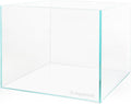Ultra Clear Glass Fish Tank 10 Gallon, 6mm Thickened Rimless Aquarium Tank Low Iron, Standard Aquarium 17.7in x 11.8in x 11.8in