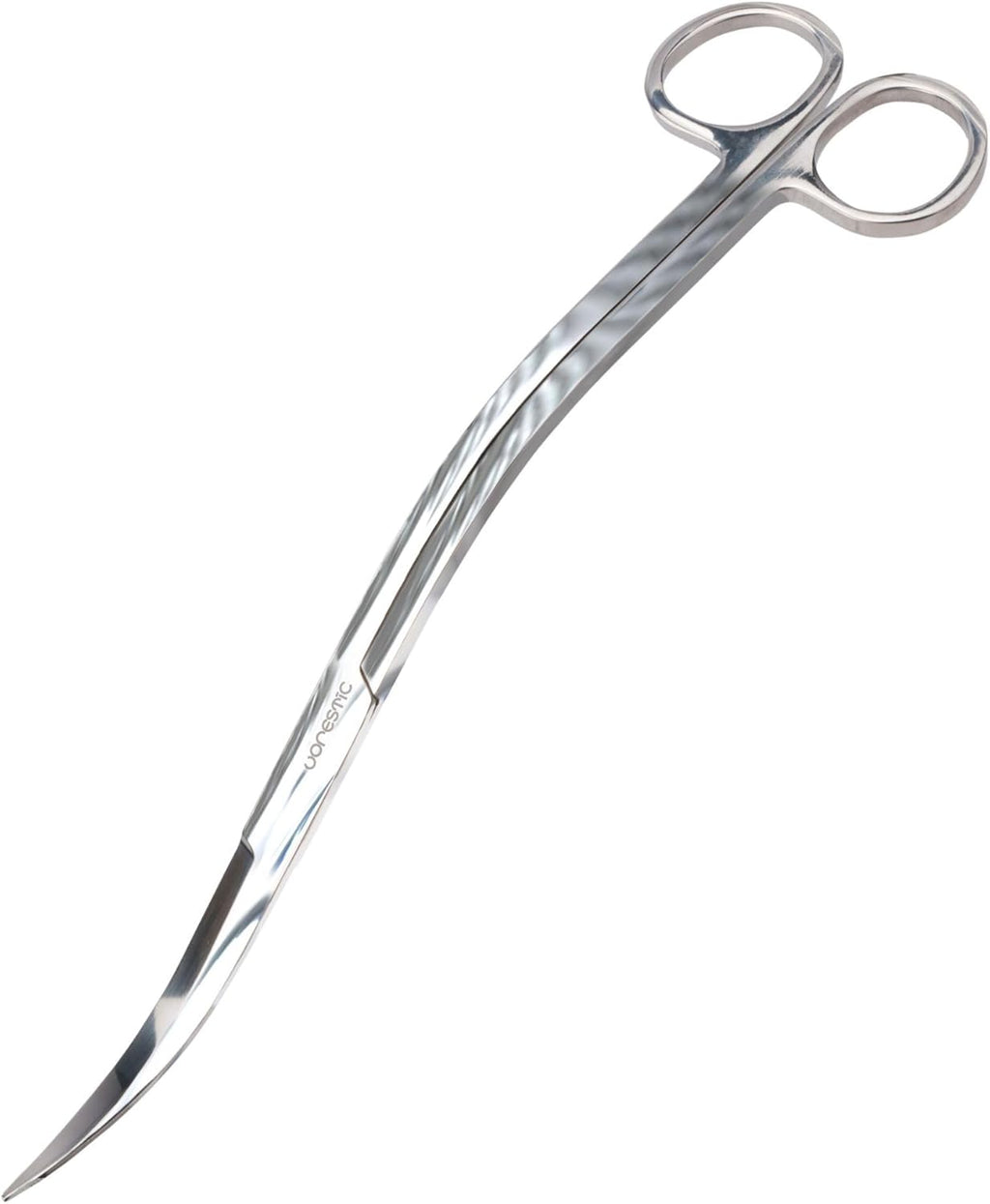VORESTIC Long Aquarium Scissors for Plants 9.8 inches, Aquascaping Scissors, Aquarium Plant Trimmer, Aquascape Tools, Terrarium Tools for Plants (1 Pc Wave)