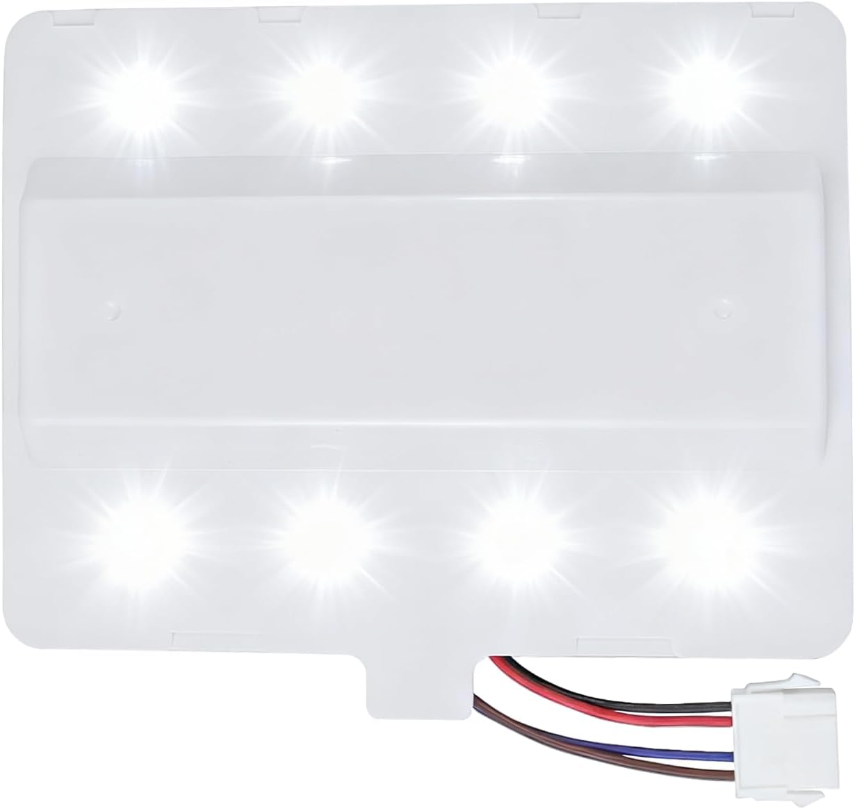 W11125428 Refrigerator LED Light Replacement Fit for Whirlpool KitchenAid Maytag Jenn-Air Fridge Light Module, Replace W10223894, W10289592, W10318258, W10587287 PS12347426