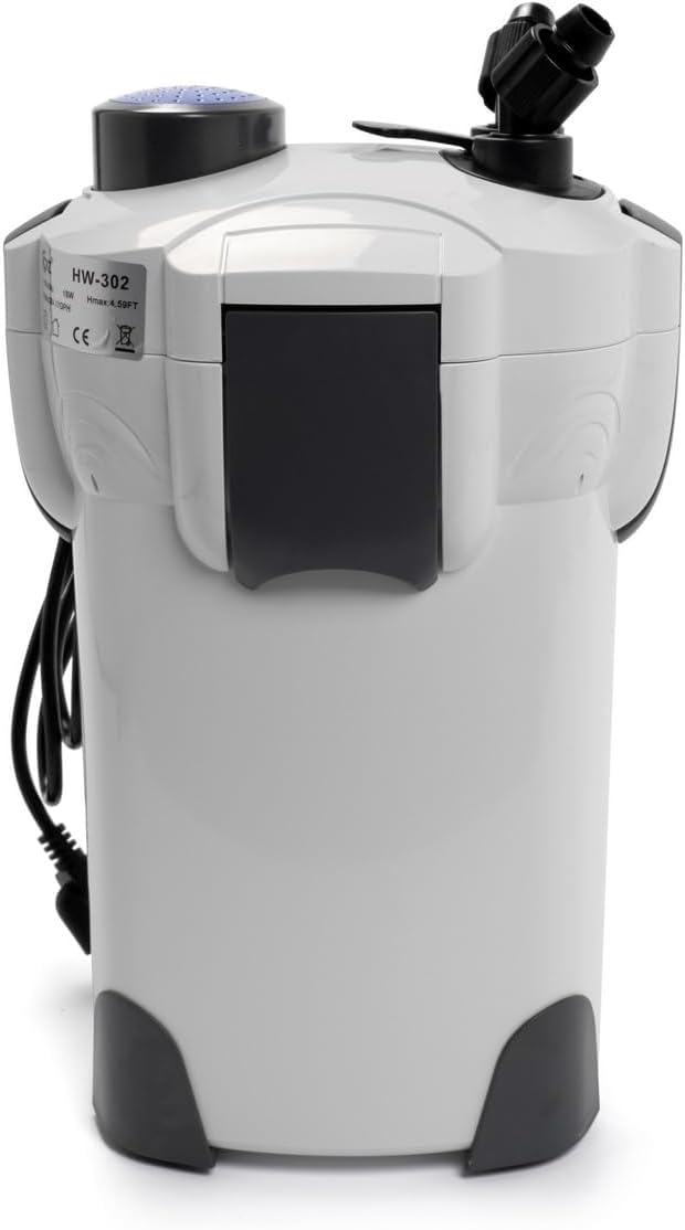 SunSun HW-302 3-Stage 265GPH External Canister Filter with Media Kits
