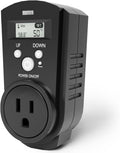 EconoHome Digital Plug in Thermostat - Programmable Thermostat with LCD Screen, Temperature Control & Power Buttons - Compatible with Wall Mount & Portable Heater, Air Cooler, Greenhouse Fans