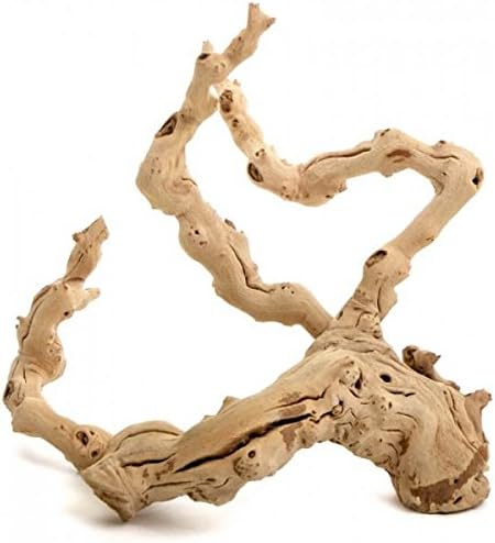 Koyal Wholesale 18" Natural Grapevine, Sandblasted Reptile Wood Branches, Terrarium Grapewood, Reptile Branch, Grapewood Branch, Grapevine Wood for Wedding Centerpieces, Branch Decor