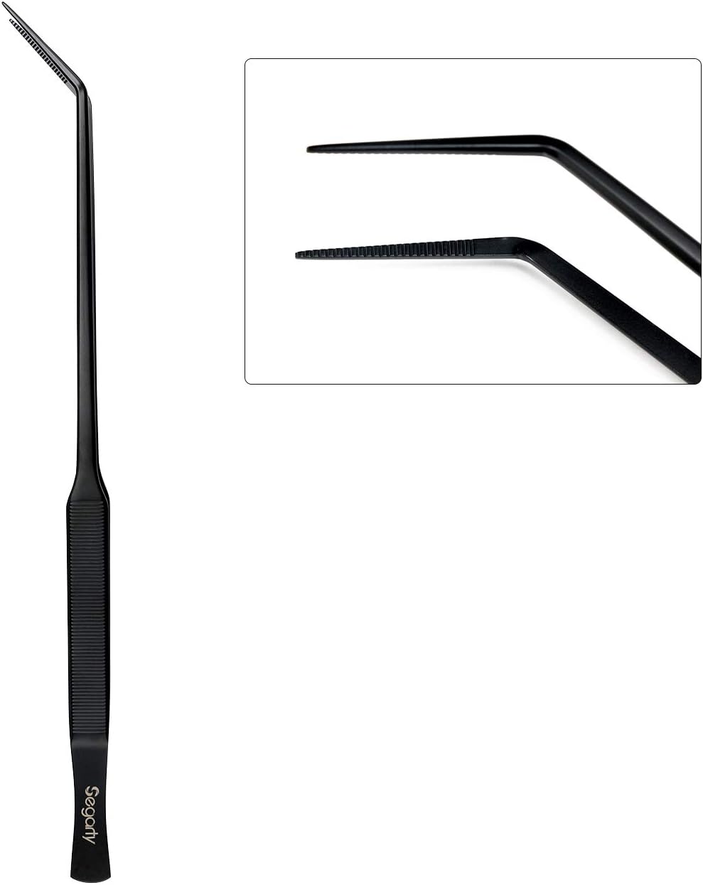 Segarty Aquarium Tools, 6 in 1 Stainless Steel Aquatic Plant Tweezers Scissor Spatula for Planted Freshwater Aquarium Landscaping Cleaning Tools Set & Fish Starter Kit