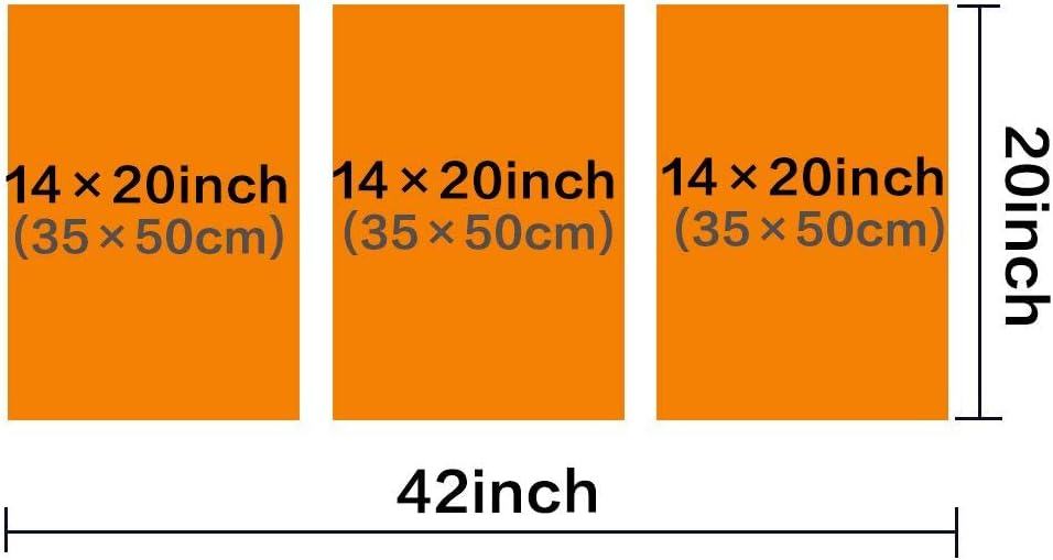 Fishing Pictures Fishing Rod Painting for Living Room Kitchen Fish Decor for Home Ocean/Seascape Wall Art 3 Pieces Big Game Artwork Framed Gallery-Wrapped Ready to Hang Man Cave Gift(42''Wx20''H)
