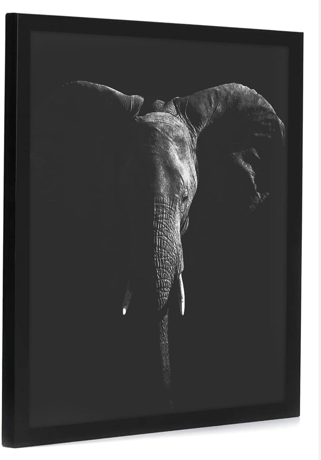 Americanflat 20x20 Picture Frame with Polished Plexiglass - Epic Collection - Square Picture Frame with Engineered Wood - Wide Photo Frames for Wall display - Black