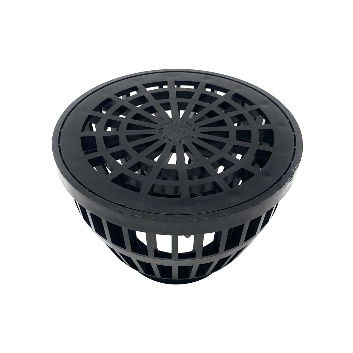 Gloxco 2" Suction Strainer, Polypropylene Plastic (STR-P200)