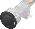 Pssopp Fish Protein Skimmer, Borosilicate Glass Aquarium Filter, Efficient Protein Separator for Marine and Freshwater Tanks