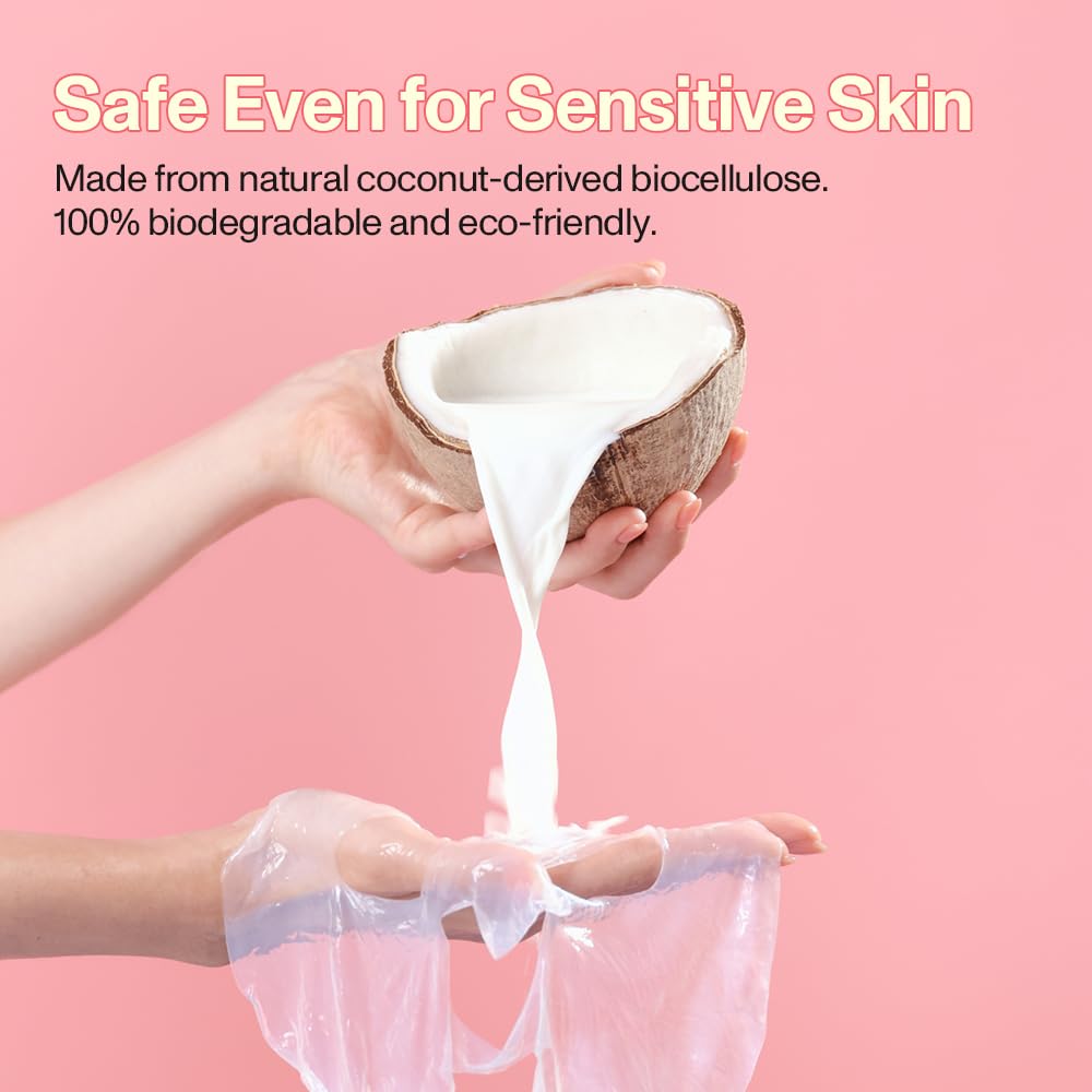 In-depth Rejuve Bio-Cellulose Face Mask – Firming & Revitalizing Sheet Mask with Natural Ingredients | Korean Skincare for Elasticity & Glow (Rejuvenation, 4 Count (Pack of 1))
