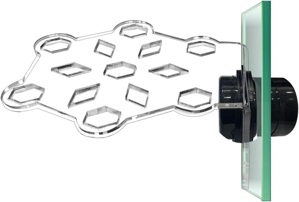 Aquarium Choice Coral Plug Holder - Magnetic Coral Frag Rack (7 Frag Plugs)