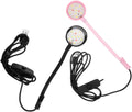 NUOBESTY 2pcs Compact Clamp Aquarium LED Light USB Type Fish Tank Lamp for Freshwater Tanks Mini LED Lamp with Easy Installation Lightweight Pink and Black