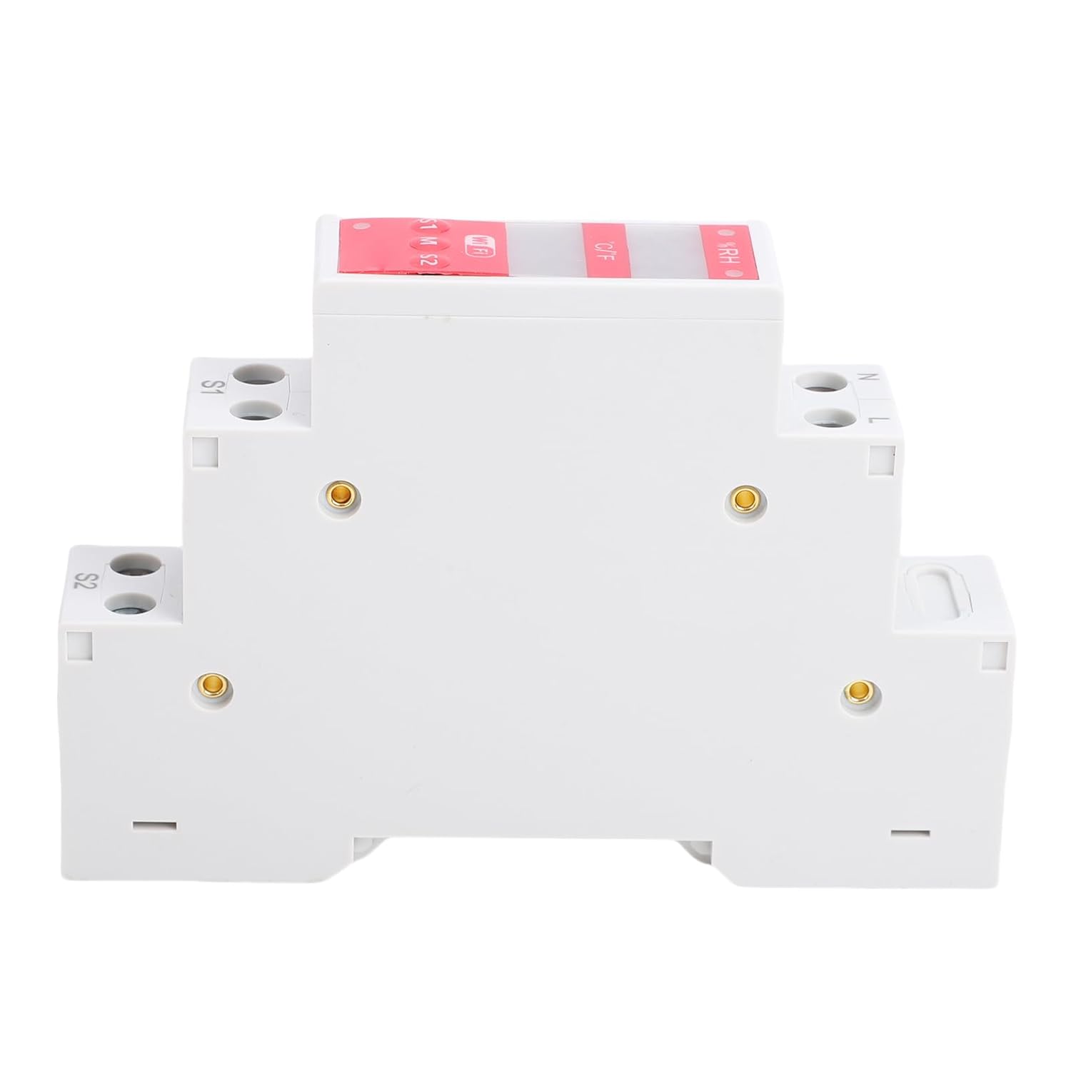 POCREATION Temperature Humidity Controller, WiFi Enabled 16A DIN Rail Mount Sensor for Breeding Farms and Incubators