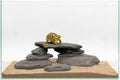 Aquarium Rocks Stream Turtle Platform Natural Slate 3-8 inches Basking Rock for Aquarium Decoration Turtle Tanks Amphibian Reptile Terrariums-10lb