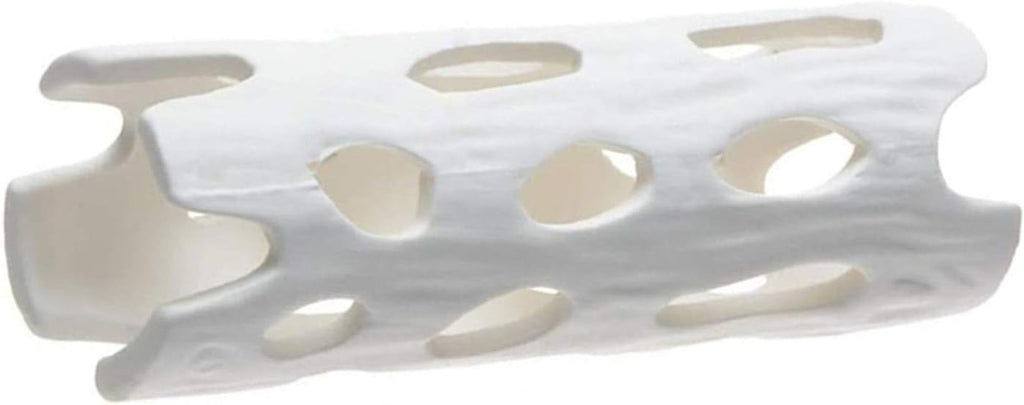 XMHF White Aquarium Decor Shrimp Shelter Tube Breeding Hiding Cave Holes Ornaments for Fish Tank