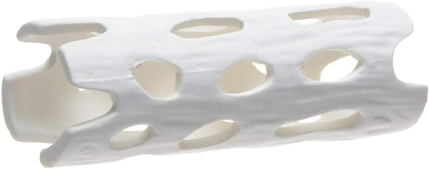 XMHF White Aquarium Decor Shrimp Shelter Tube Breeding Hiding Cave Holes Ornaments for Fish Tank