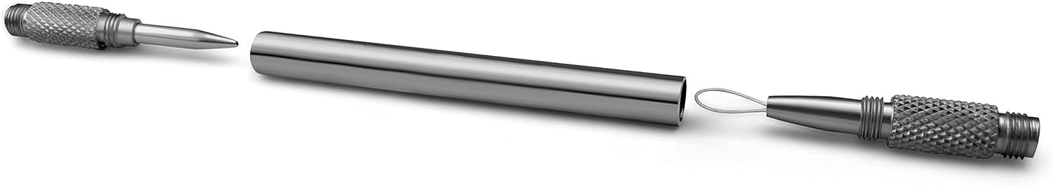 Splinter Forceps - Fine Point - Tweezers Stainless Steel Straight & Curved (Forign Object 4 pcs set)