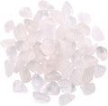 Hilitchi 1lb Bulk Large Natural Tumbled Polished Brazilian Stones Gemstone Healing Crystals Quartz for Wicca, Reiki, and Energy Crystal Healing (Rock Crystal (B))