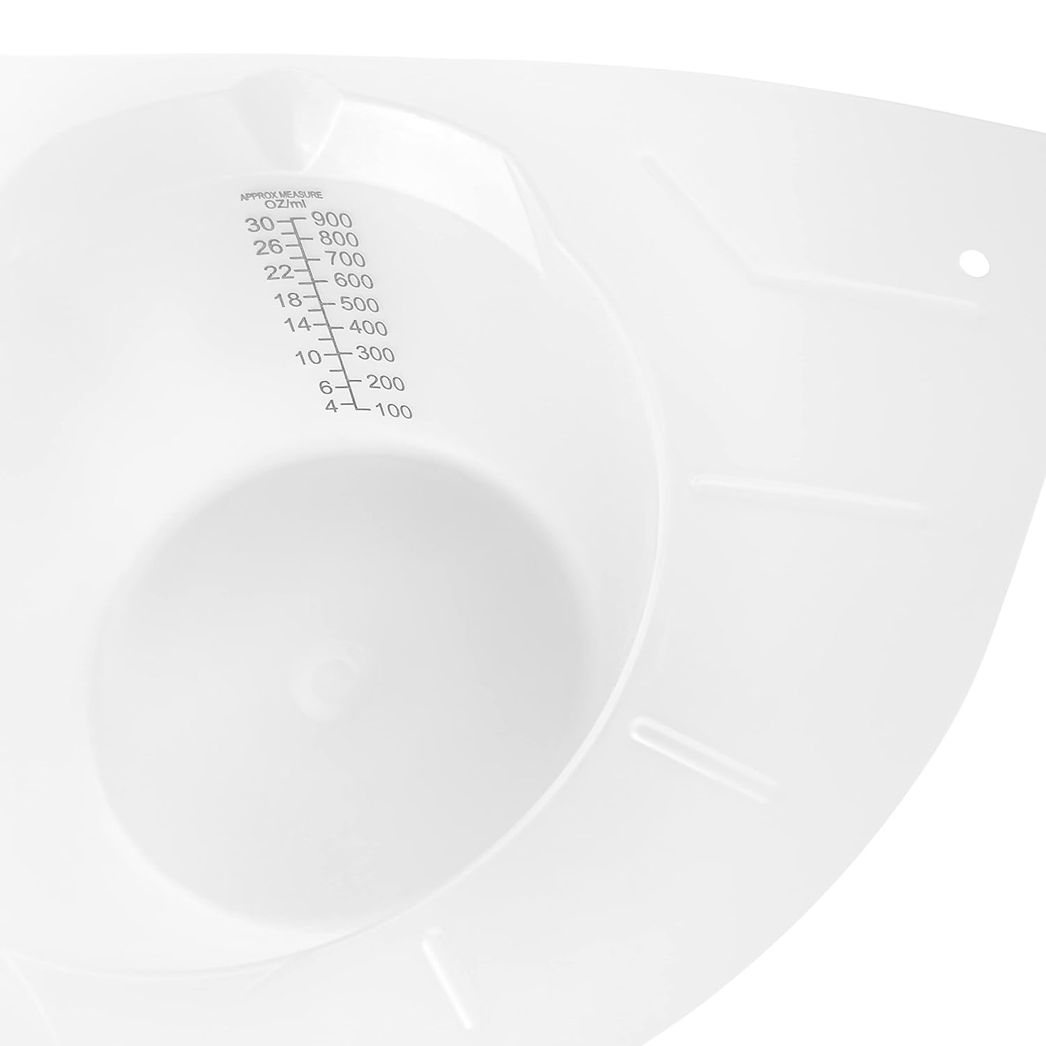 Caremax Supply Urine Collection Hat for Toilet – Pack of 5 – Frosted Urine Measuring Container with Clear Readings – Sturdy and Durable – Universal