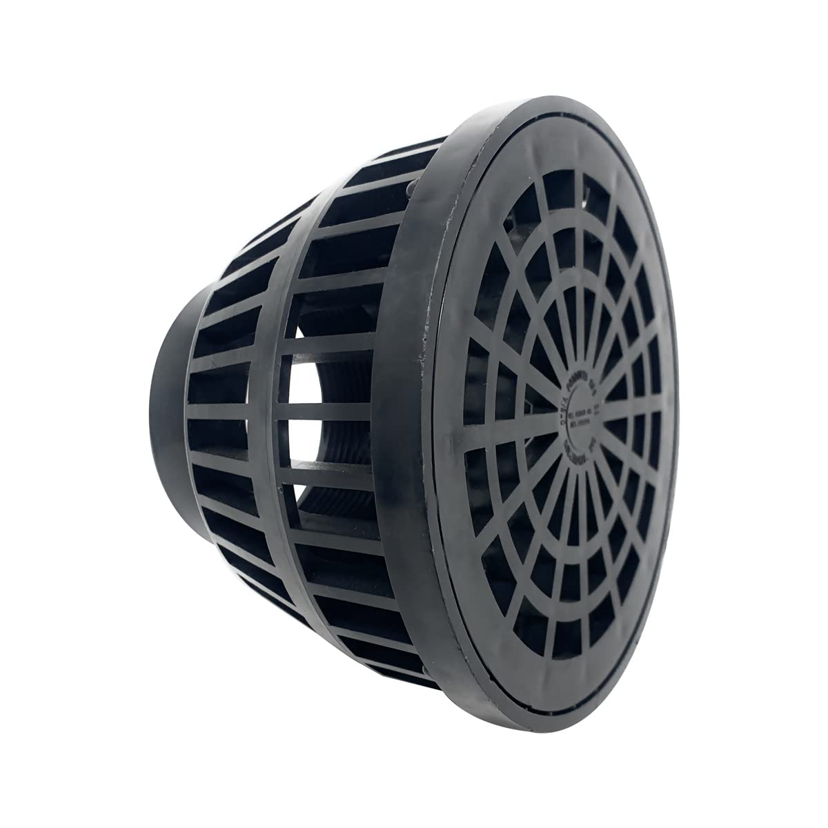 Gloxco 2" Suction Strainer, Polypropylene Plastic (STR-P200)