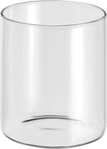PATIKIL Clear Glass Cylinder Vase, 3.9" Tall and 3.3" Dia Tabletop Flowers Vase Floating Candle Holder Vase for Home Decor Wedding Centerpieces(15oz)