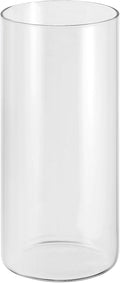 PATIKIL Clear Glass Cylinder Vase, 7.1" Tall and 3.1" Dia, 750ml Capacity, Transparent, Modern, Tabletop, Wedding & Home Decor