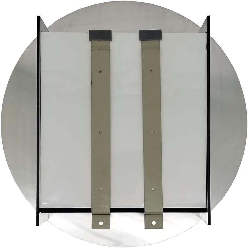 Aussie Aquariums AA-Porthole-MWHITE 2.0 Wall Mounted Aquarium, Matte White