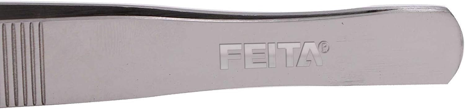 Extra Long Tweezers 18.9 Inch - FEITA Stainless Steel Straight Tweezer Tongs for Aquarium Fish Tank Plants