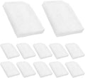 12 Pack Water Polishing Pads Fit for 306/307 406/407 Canister Filter Media Aquarium Filter Pad, A244A1 Mechanical Filter Media for Aquariums Compatible with Fluval Quick-Clear