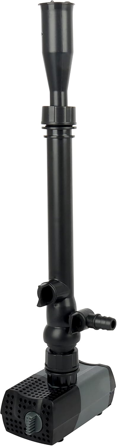 WaterRebirth HSUP700F Versatile Submersible Pump - Fountain Jets for Ponds, Fish Tanks, Water Gardens - Aquarium & Pond Pump (700L/H)