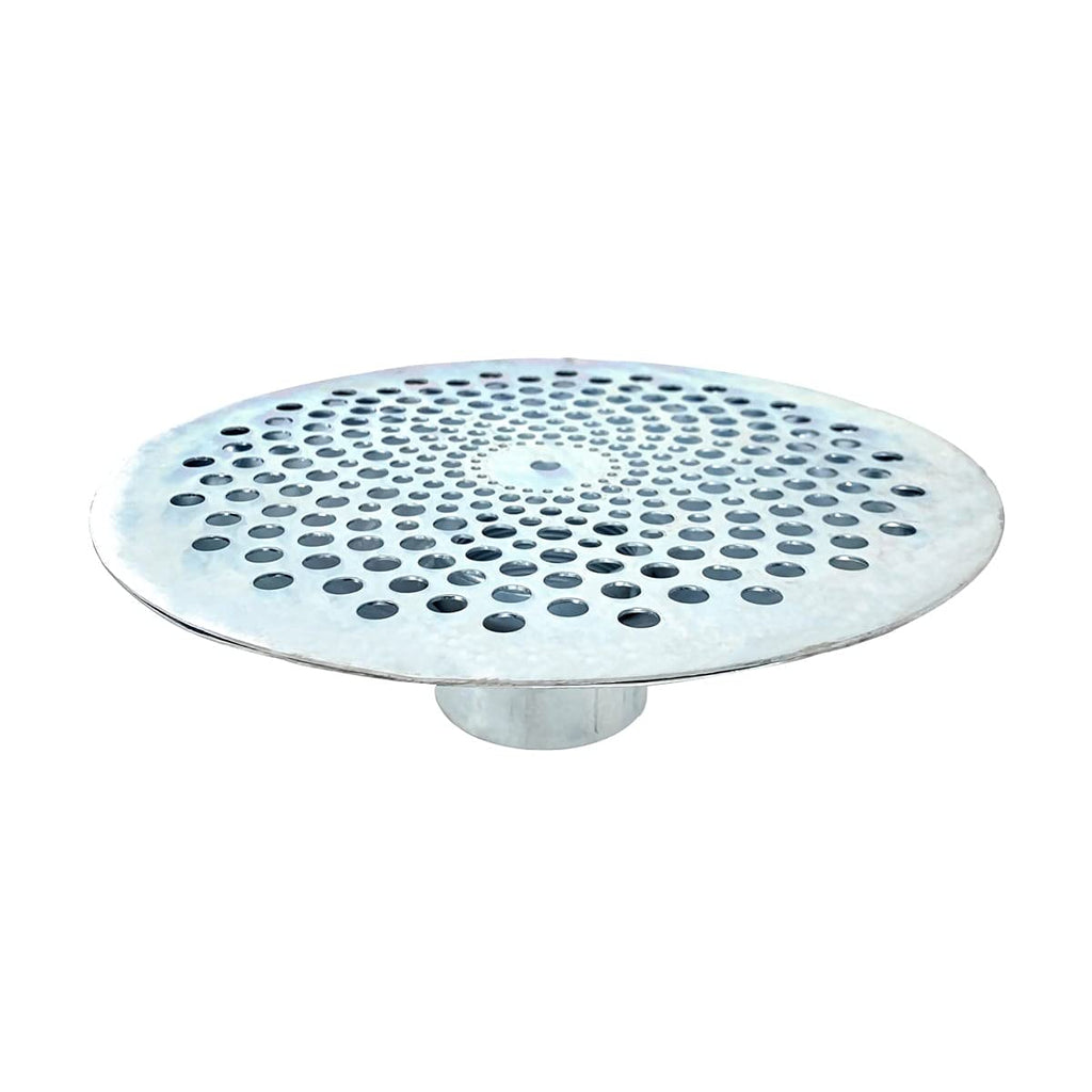 Gloxco 2" Skimmer Suction Strainer, Bottom Hole, Zinc Plated Steel (STR-SKBH200)