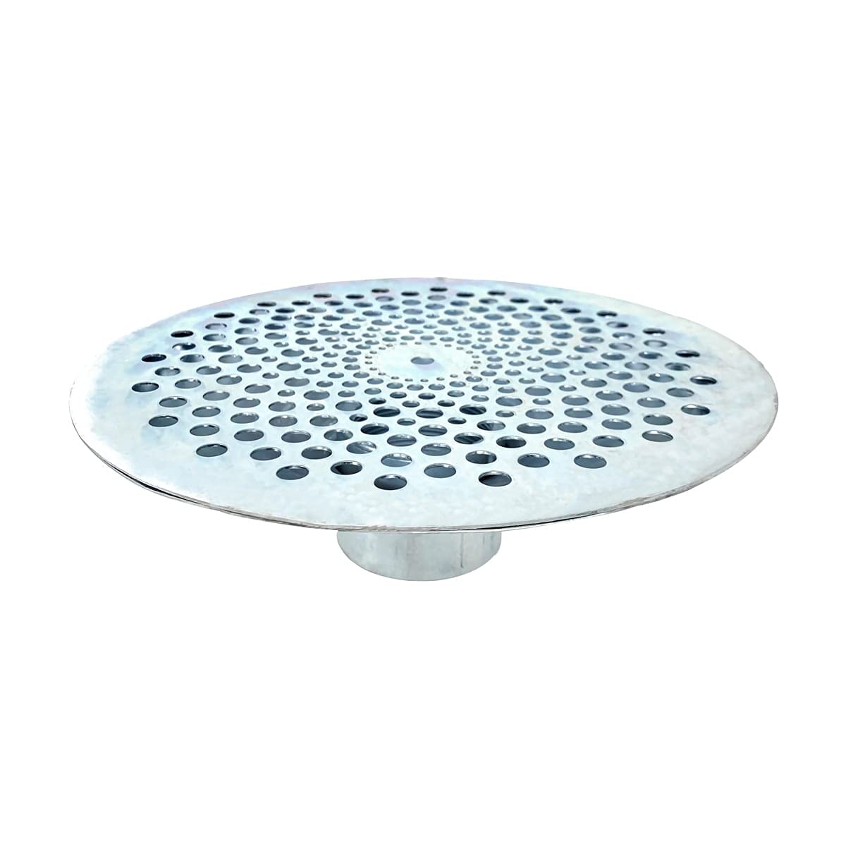 Gloxco 2" Skimmer Suction Strainer, Bottom Hole, Zinc Plated Steel (STR-SKBH200)