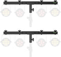 DJ Lighting Bar Extension Cross Bar Mount for Tripod Speaker Stand, Set of 2