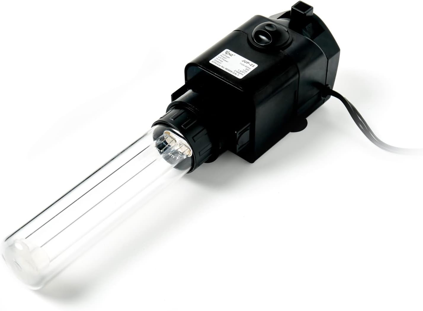 CNZ Aquarium Submersible Power Head with Built-in 13w Sterilizer,Black,JUP23