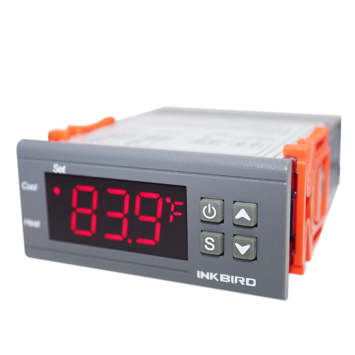 Inkbird All-Purpose Digital Temperature Controller Fahrenheit &Centigrade Thermostat w Sensor 2 Relays (ITC-1000)