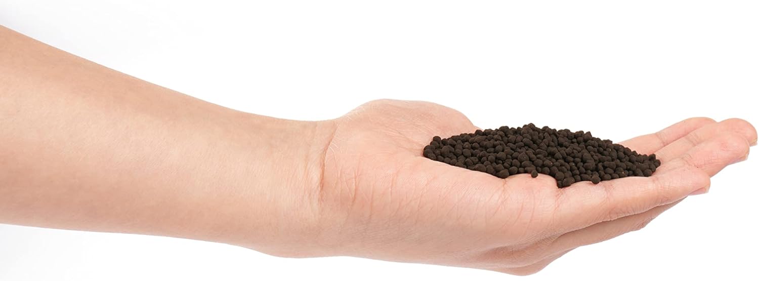 LANDEN THRIVA Natural Soil Substrate for Natural Planted Aquarium, Plant or Shrimp Stratum, Clay Gravel and Stable Porous Substrate for Freshwater Aquarium, Rainforest Black 5L(10lbs),Medium Size