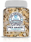 32 oz Jug of Multicolor Cream Pea Gravel, ⅛ - ½ inch Size, for Indoor Outdoor Decor, vase Filler, Candles, Art, Crafts, Aquariums, Fairy Gardens, planters, tablescapes, terrariums