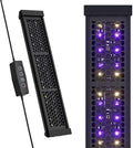 12" Aluminum UVB 10.0 LED Reptile Light Bar with Timer & Dimmer, Ultra-Slim Metal UVB/UVA Lamp for Terrariums – Even Light Output, Long Lifespan, Ideal for Bearded Dragons, Turtles & Lizards